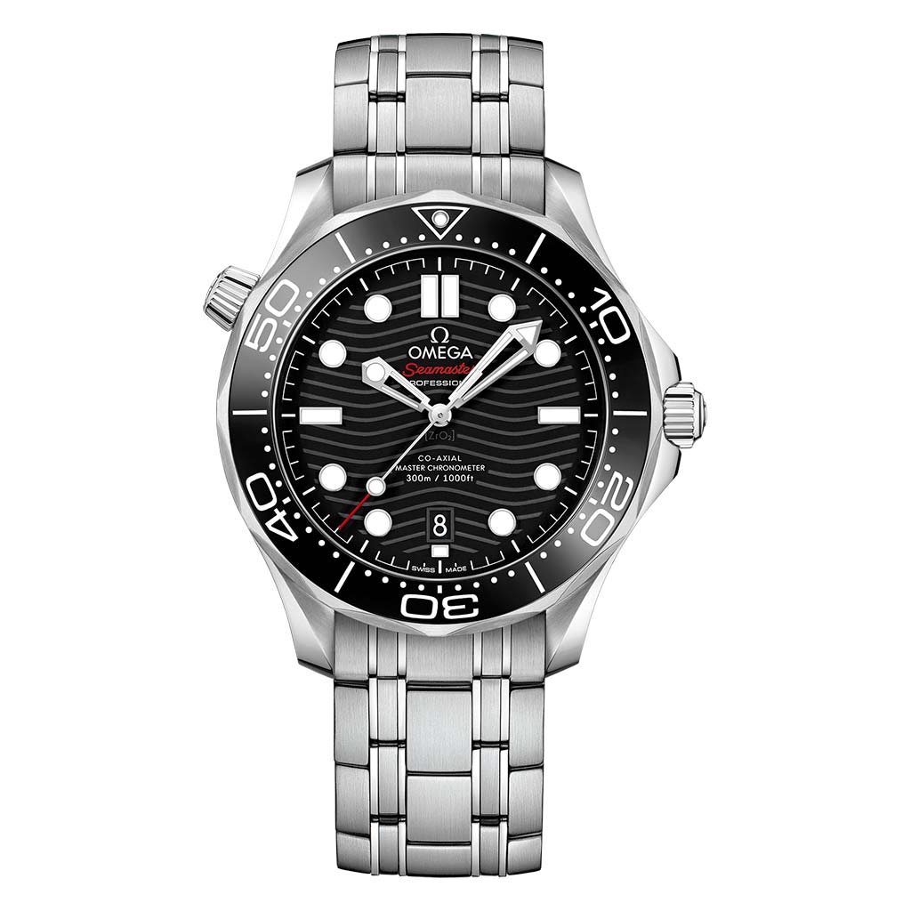 Seamaster Diver 300M Black 42mm Steel Mens Watch