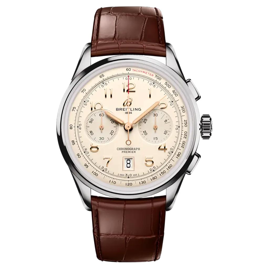 Breitling Premier B01 Chronograph 42mm Steel Mens Watch