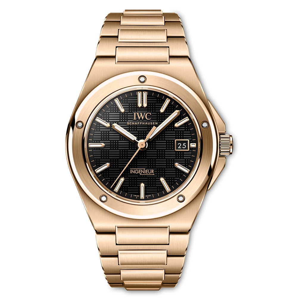 IWC Schaffhausen Ingenieur Automatic 40mm Rose Gold Mens Watch
