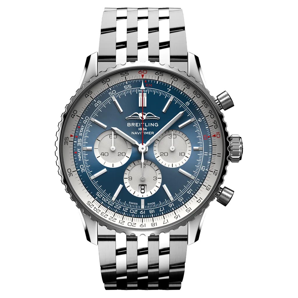 NAVITIMER B01 CHRONOGRAPH 46MM STEEL MENS WATCH