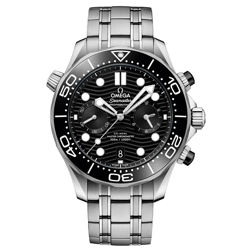 SEAMASTER DIVER 300M CHRONOGRAPH 44MM STEEL MENS WATCH
