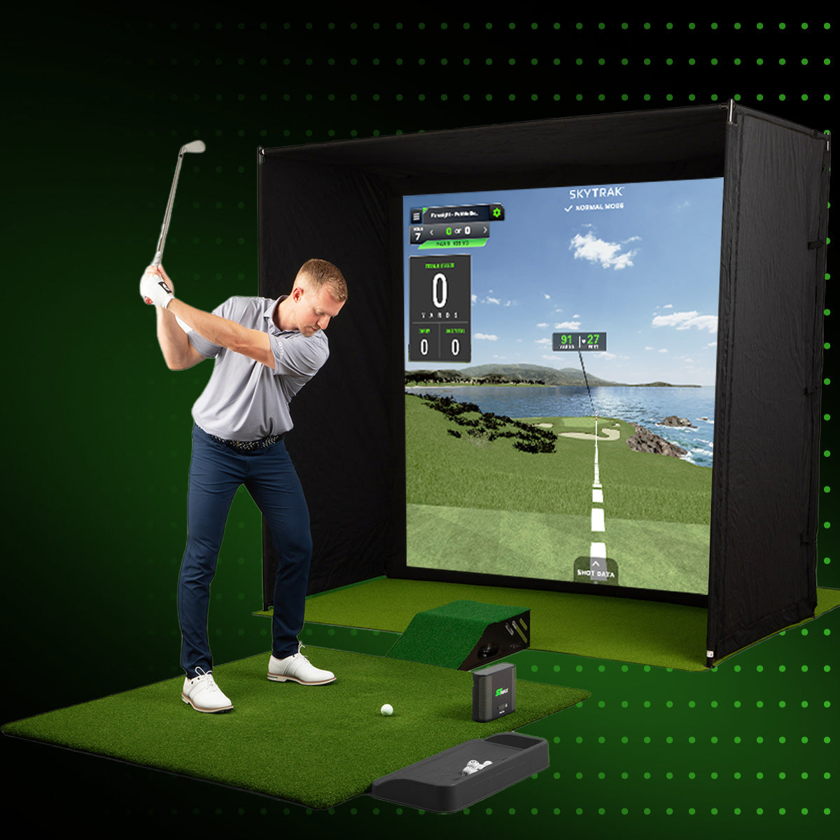 SKYTRAK GOLF SIMULATOR