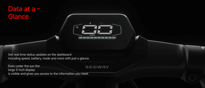 (2)SEGWAY ZT3 PRO SCOOTERS