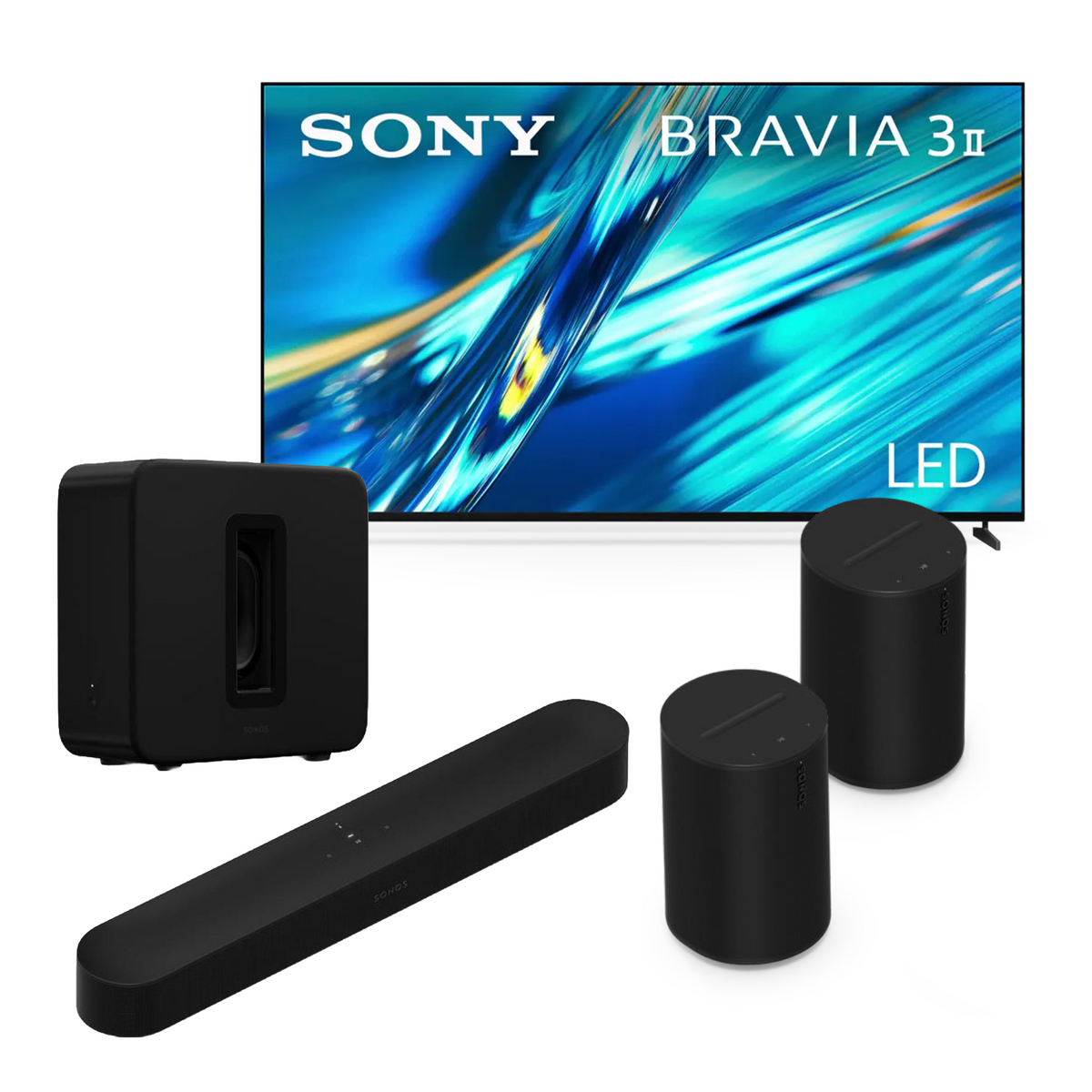 Ultimate Home Theater Bundle Black