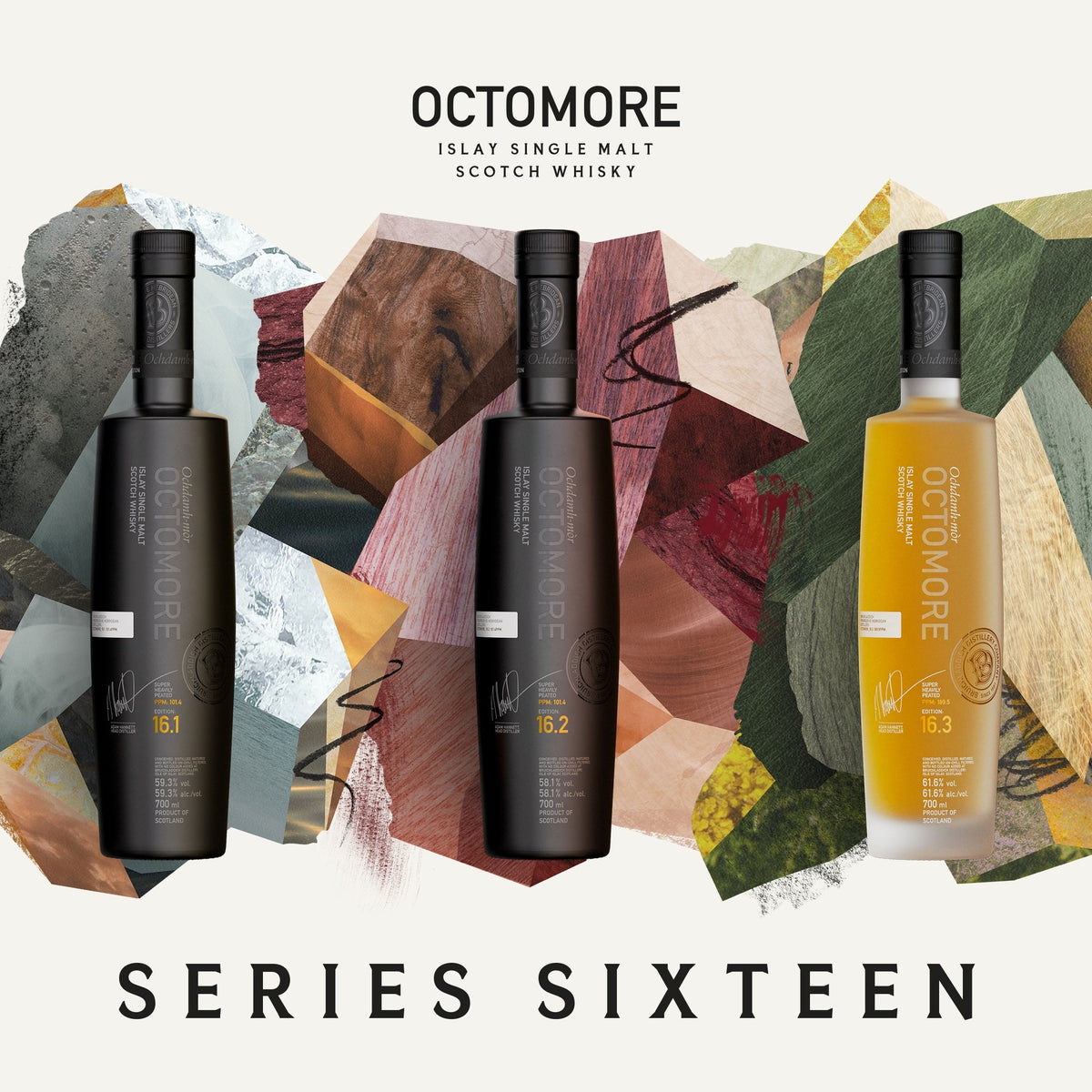 9 BOTTLE BRUICHLADDICH DISTILLERY EXCEPTIONAL COLLECTION