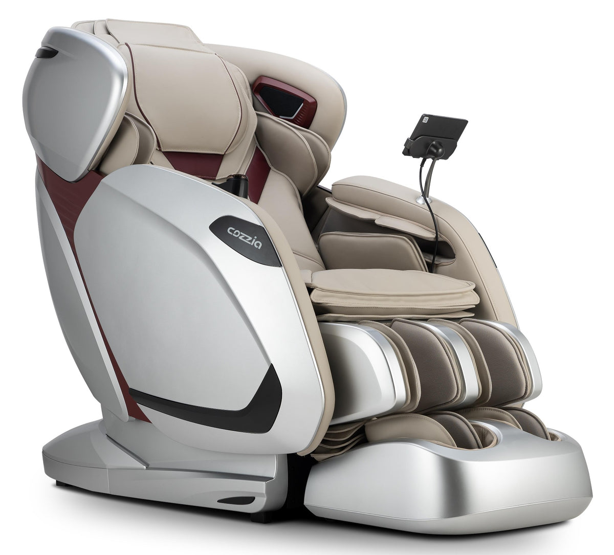 Cozzia CZ-650 Zen Duo Massage Chair Silver