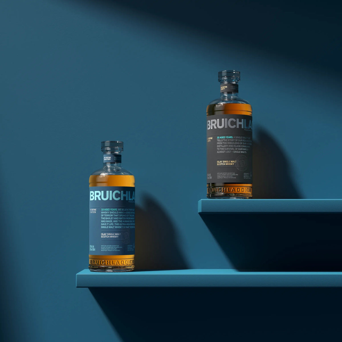9 BOTTLE BRUICHLADDICH DISTILLERY EXCEPTIONAL COLLECTION