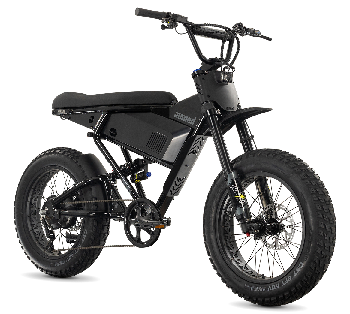 JUICED SCRAMBLER FULL SUSPENSION ELECTRIC PIT BIKE