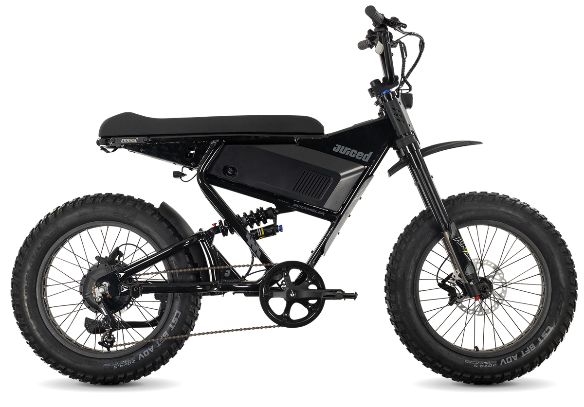 JUICED SCRAMBLER FULL SUSPENSION ELECTRIC PIT BIKE