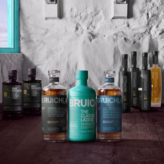 9 BOTTLE BRUICHLADDICH DISTILLERY EXCEPTIONAL COLLECTION