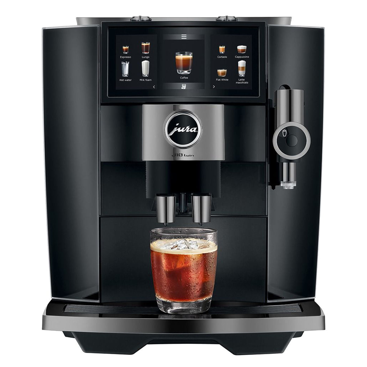 JURA J10 ALUMINUM AUTOMATIC COFFEE/ESPRESSO MACHINE