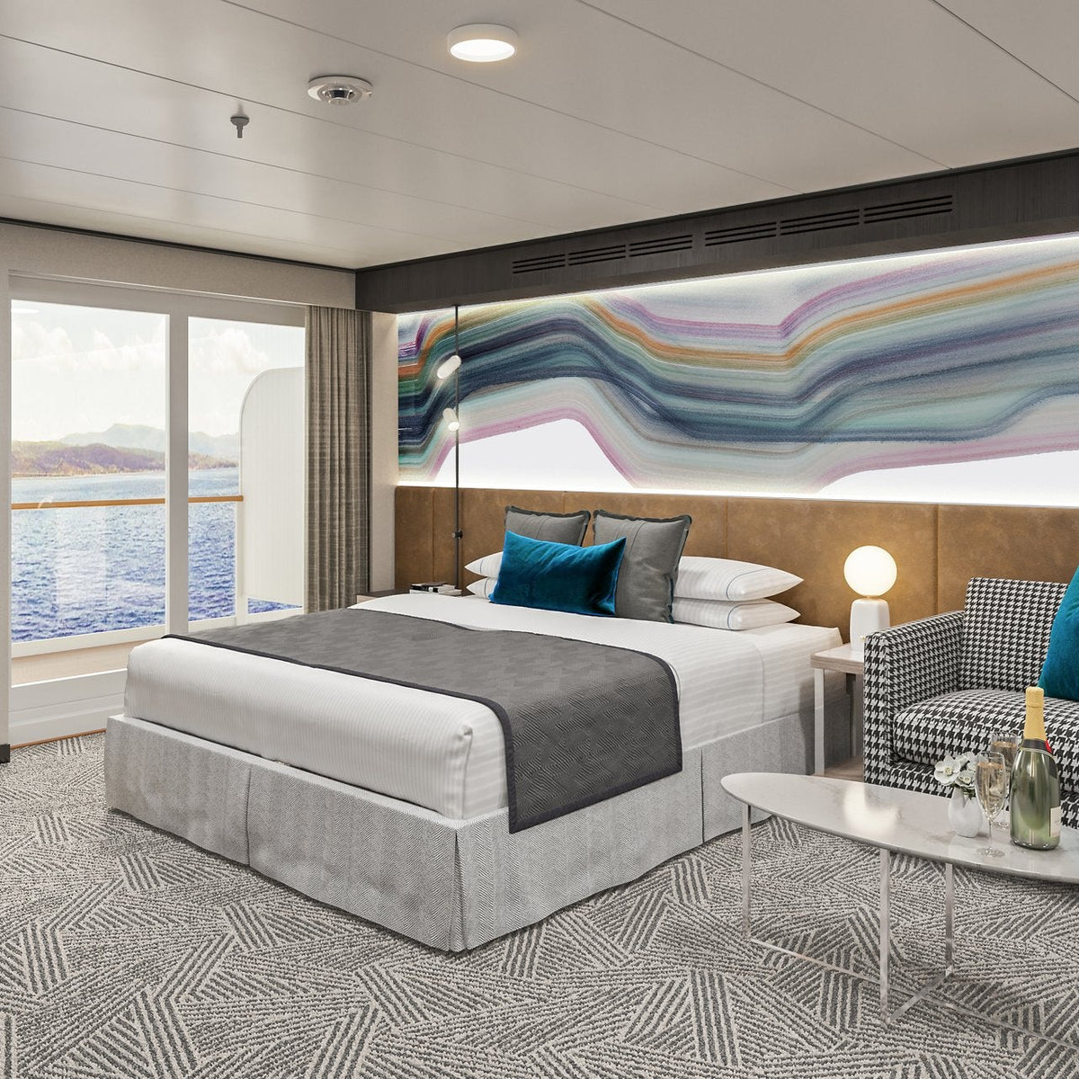 ELEVATED CLUB BALCONY STATEROOM WITH NORWEGIAN CRUISE LINE