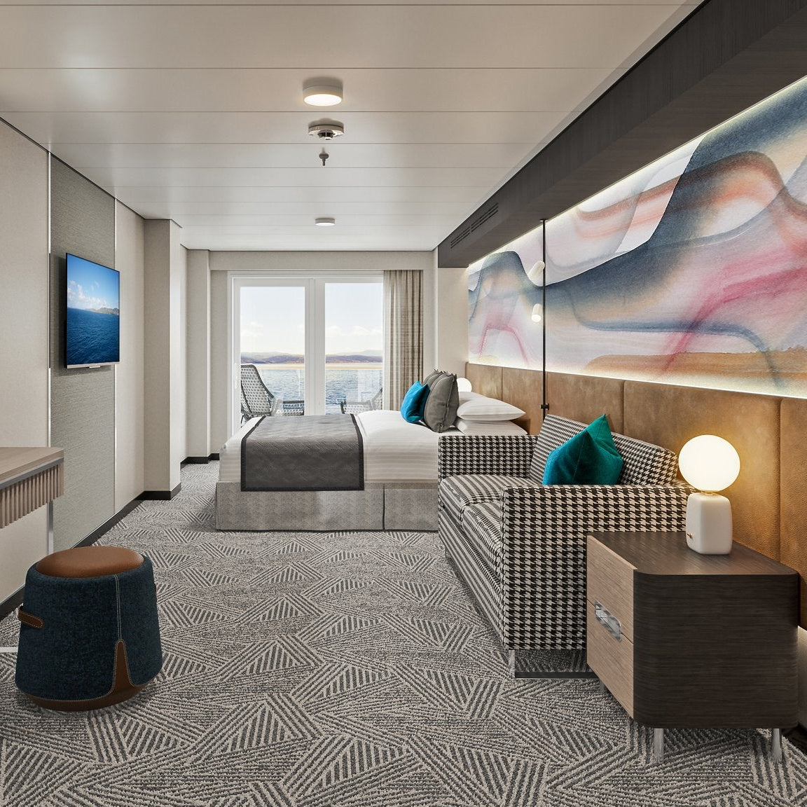 ELEVATED CLUB BALCONY STATEROOM WITH NORWEGIAN CRUISE LINE