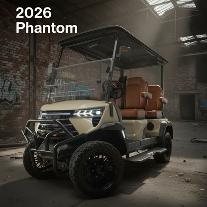 2026 EDGE PHANTOM 4P GOLF CART