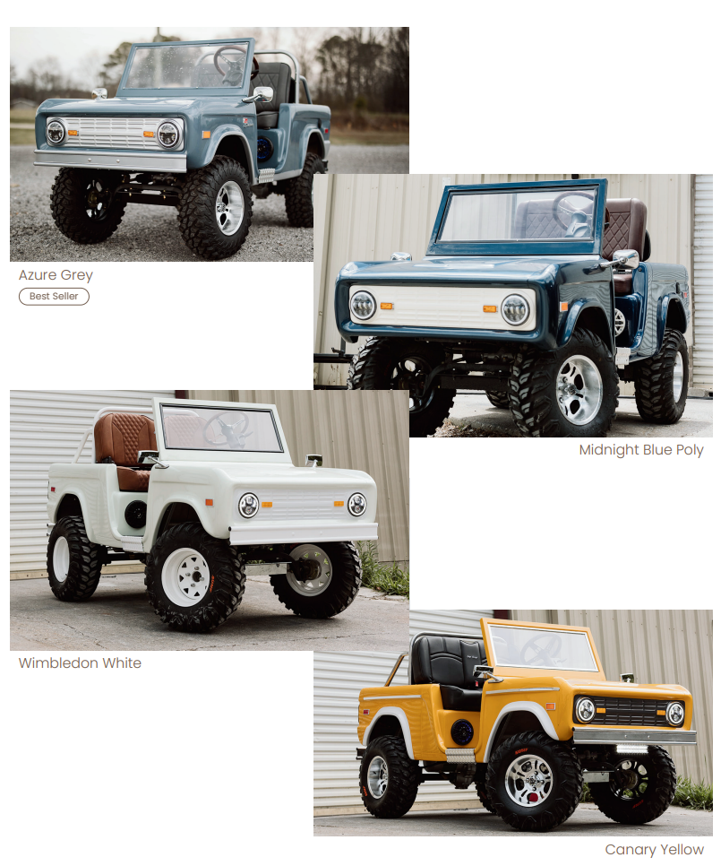 FORD BRONCO GOLF CART