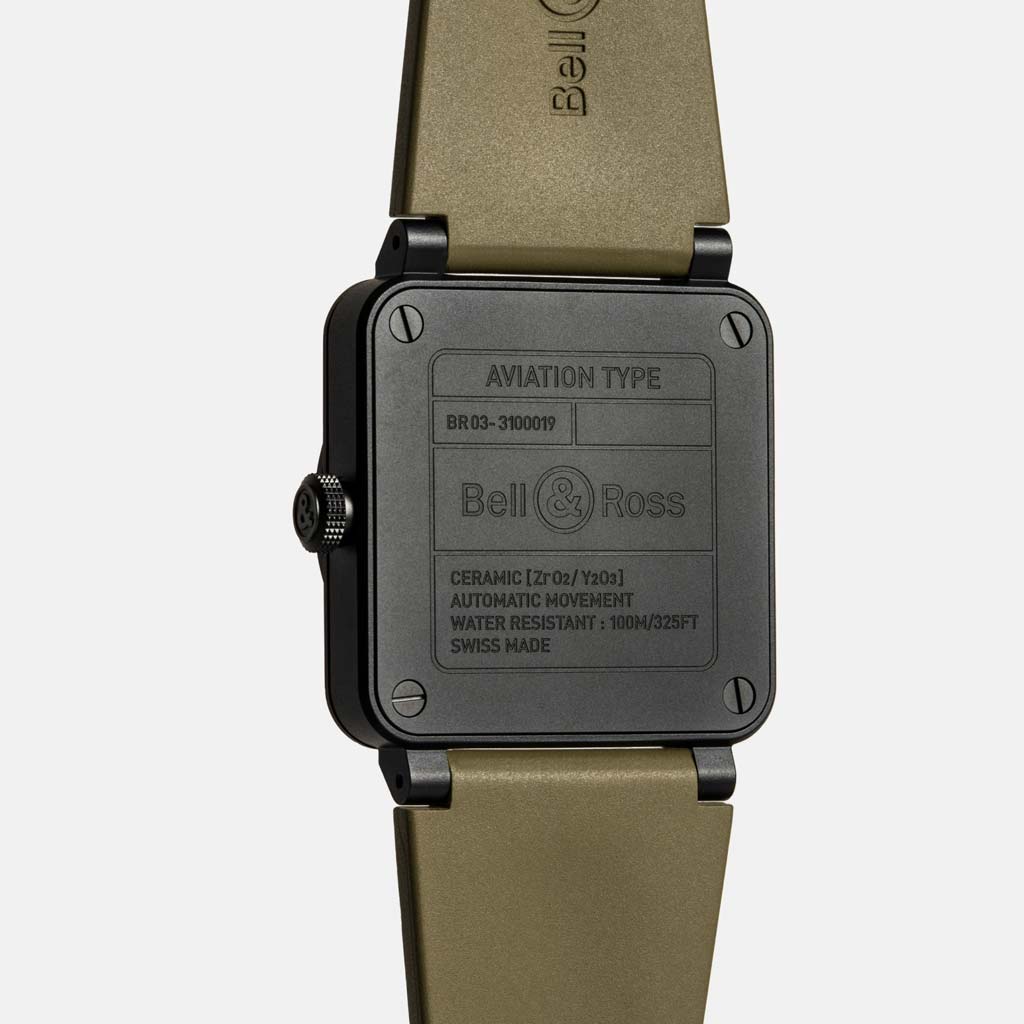 BR-03 Military Ceramic 41mm Ceramic Mens Watch