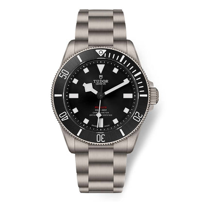 Pelagos Black Dial 39mm Titanium Mens Watch