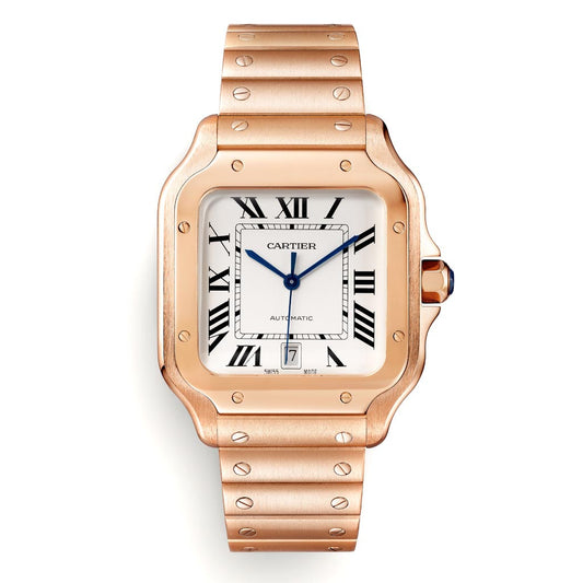 Santos de Cartier watch (Large) 39.8mm Rose Gold Mens Watch
