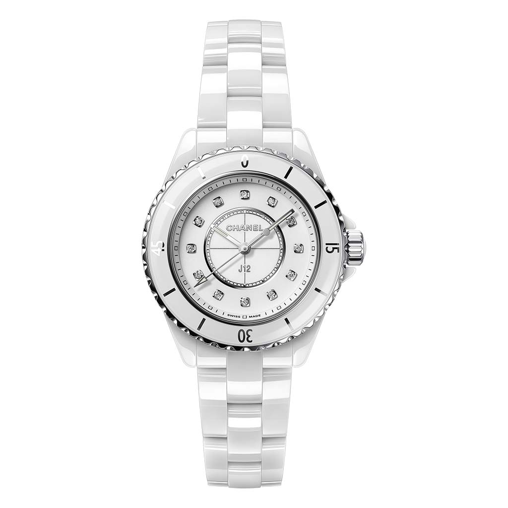 J12 Quartz Ceramic 33mm Ceramic Ladies Watch
