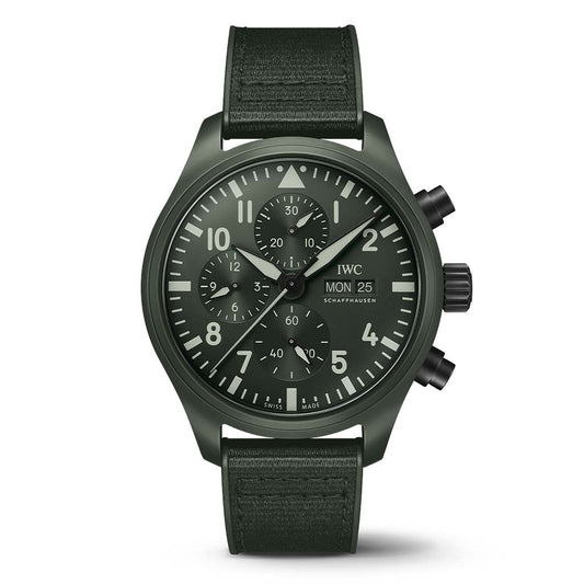 Pilots Watch Top Gun Woodland 44.5mm Ceramic Mens Watch
