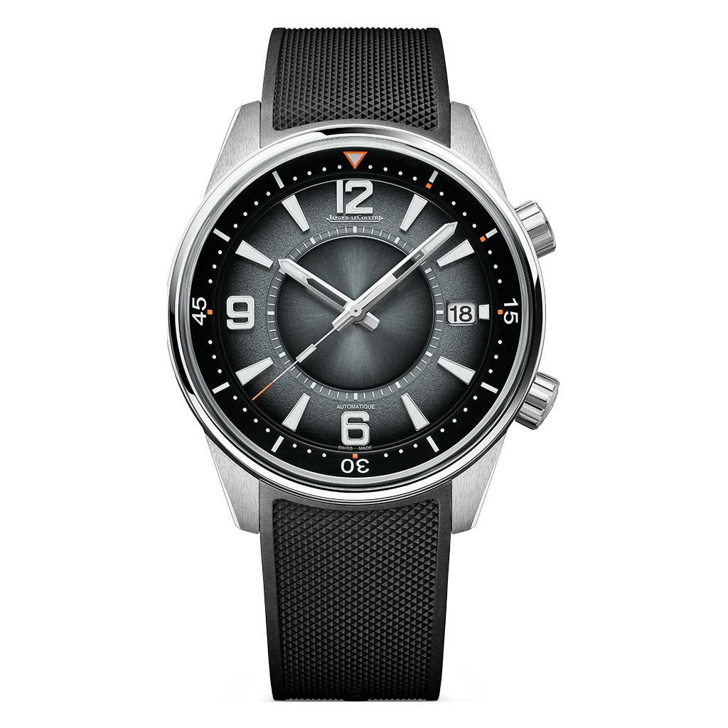 Polaris Date Gray 42mm Steel Mens Watch