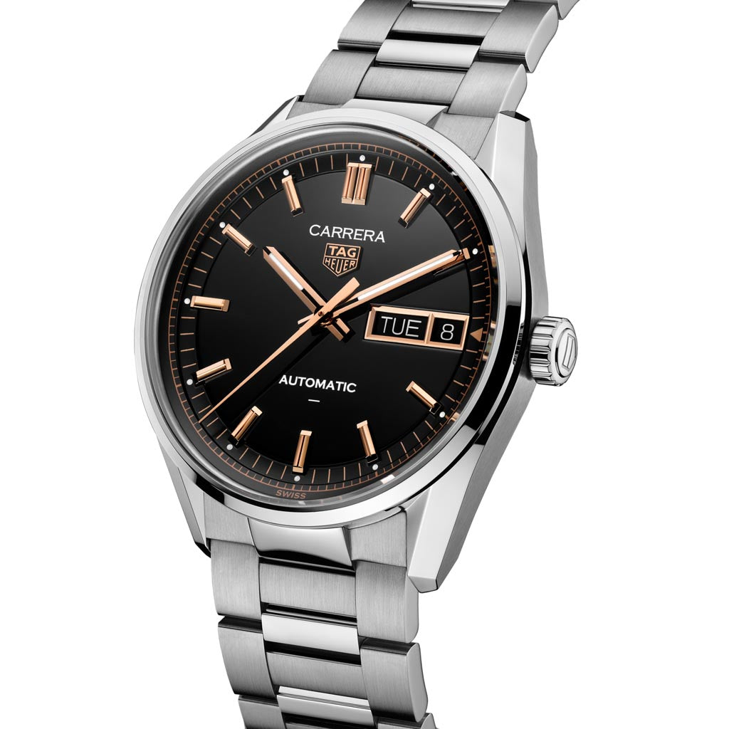 Carrera 41mm TH31-02 41mm Steel Mens Watch