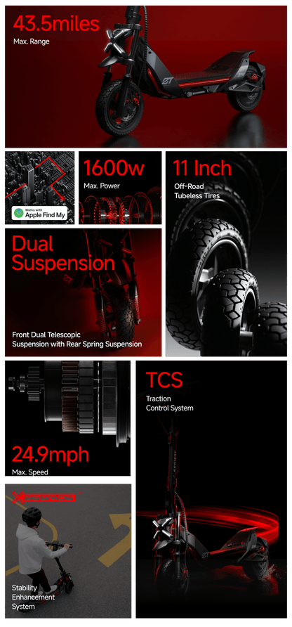 (2)SEGWAY ZT3 PRO SCOOTERS