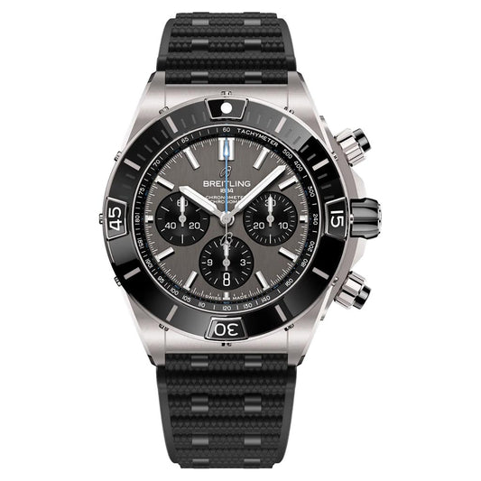 Breitling Super Chronomat B01 44mm Titanium Mens Watch