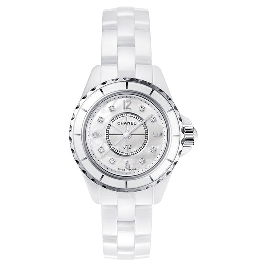 CHANEL J12 Quartz Ceramic 28mm Ceramic Ladies Watch