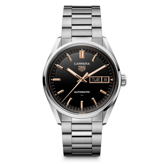 Carrera 41mm TH31-02 41mm Steel Mens Watch