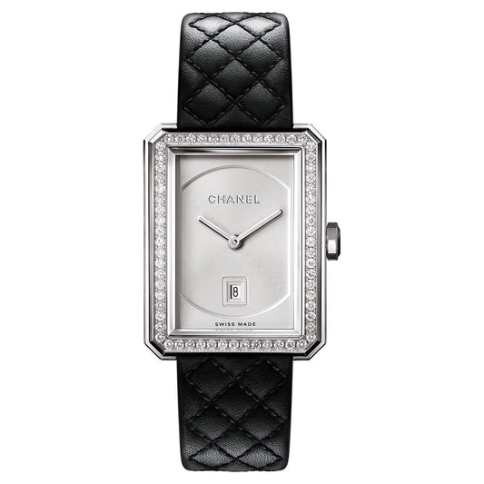 BOY FRIEND IN STEEL WITH DIAMOND BEZEL 26.7MM STEEL LADIES WATCH