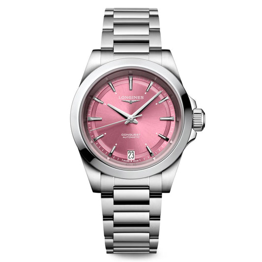 CONQUEST 34MM STEEL LADIES WATCH
