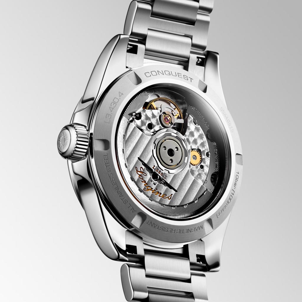 CONQUEST 34MM STEEL LADIES WATCH