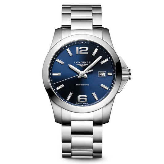 CONQUEST 41MM STEEL MENS WATCH