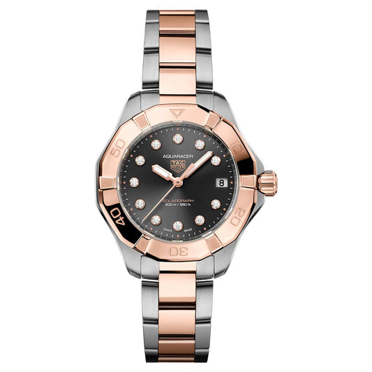AQUARACER 34MM TH50-01 34MM STEEL LADIES WATCH